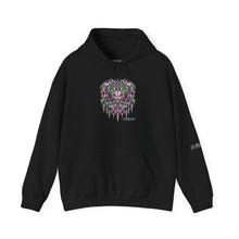 Load image into Gallery viewer, TWIN DAGGER HARLEQUIN CHROME SIGIL HOODIE | LIL BRUH GWOP