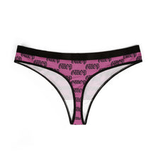 Load image into Gallery viewer, GWOP MONOGRAM THONGS - PINK