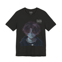 Load image into Gallery viewer, SERIAL EXPERIMENTS LAIN X LIL BRUH GWOP ANIME TEE - MULTI COLORS
