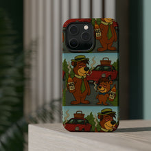 Load image into Gallery viewer, RAINY BEAR X LIL BRUH GWOP SFCB YOGI BEAR BOO BOO MAGNETIC IMPACT RESISTANT PHONE CASES