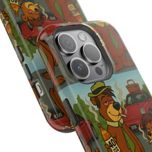 Load image into Gallery viewer, RAINY BEAR X LIL BRUH GWOP SFCB YOGI BEAR BOO BOO MAGNETIC IMPACT RESISTANT PHONE CASES