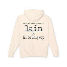 Load image into Gallery viewer, SERIAL EXPERIMENTS LAIN X LIL BRUH GWOP ANIME HOODIE - MULTI COLORS