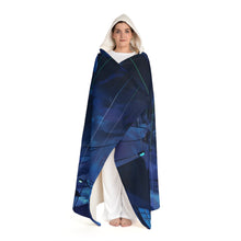 Load image into Gallery viewer, GOODBYE おやすみ HOODED SHERPA FLEECE TRIP BLANKET