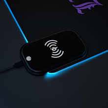 Load image into Gallery viewer, LIL BRUH GWOP LED GAMING MOUSE PAD WIRELESS CHARGING
