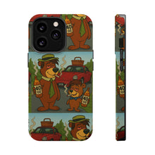 Load image into Gallery viewer, RAINY BEAR X LIL BRUH GWOP SFCB YOGI BEAR BOO BOO MAGNETIC IMPACT RESISTANT PHONE CASES