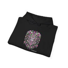 画像をギャラリービューアに読み込む, THIRD EYE HARLEQUIN CHROME SIGIL HOODIE | LIL BRUH GWOP
