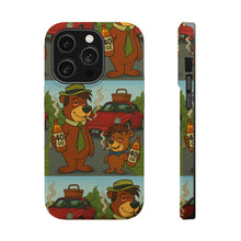 Load image into Gallery viewer, RAINY BEAR X LIL BRUH GWOP SFCB YOGI BEAR BOO BOO MAGNETIC IMPACT RESISTANT PHONE CASES