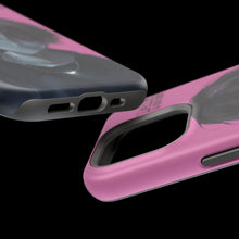 Load image into Gallery viewer, SERIAL EXPERIMENTS LAIN X LIL BRUH GWOP MAGNETIC IMPACT RESISTANT TOUGH PINK PHONE CASE
