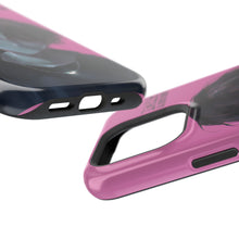 Load image into Gallery viewer, SERIAL EXPERIMENTS LAIN X LIL BRUH GWOP MAGNETIC IMPACT RESISTANT TOUGH PINK PHONE CASE