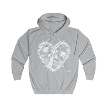 Load image into Gallery viewer, BARBED LOVE ZIP UP HOODIE - MULTI COLORS