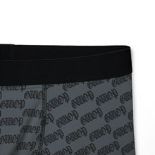 Load image into Gallery viewer, GWOP UNISEX BOXERS - MONOGRAM GRAY