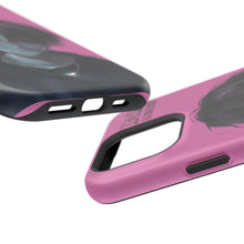 Load image into Gallery viewer, SERIAL EXPERIMENTS LAIN X LIL BRUH GWOP MAGNETIC IMPACT RESISTANT TOUGH PINK PHONE CASE