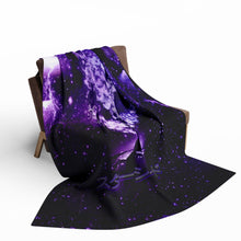 Load image into Gallery viewer, STARSEED ARCTIC FLEECE BLANKET - PURPLE