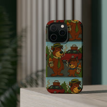Load image into Gallery viewer, RAINY BEAR X LIL BRUH GWOP SFCB YOGI BEAR BOO BOO MAGNETIC IMPACT RESISTANT PHONE CASES