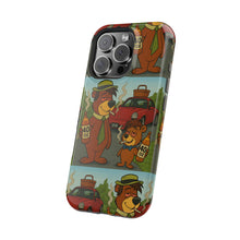Load image into Gallery viewer, RAINY BEAR X LIL BRUH GWOP SFCB YOGI BEAR BOO BOO MAGNETIC IMPACT RESISTANT PHONE CASES