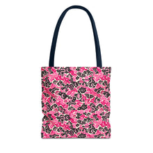Load image into Gallery viewer, TRIPPY WITCHY MUSHROOM LIL BRUH GWOP® PINK CAMO TOTE BAG 2026
