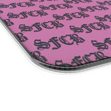 Load image into Gallery viewer, RAINY BEAR X LIL BRUH GWOP SFCB PINK MONOGRAM LED GAMING MOUSE PAD WIRELESS CHARGING - PINK