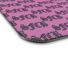 Load image into Gallery viewer, RAINY BEAR X LIL BRUH GWOP SFCB PINK MONOGRAM LED GAMING MOUSE PAD WIRELESS CHARGING - PINK