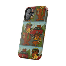 Load image into Gallery viewer, RAINY BEAR X LIL BRUH GWOP SFCB YOGI BEAR BOO BOO MAGNETIC IMPACT RESISTANT PHONE CASES