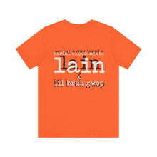 Load image into Gallery viewer, SERIAL EXPERIMENTS LAIN X LIL BRUH GWOP ANIME TEE - MULTI COLORS
