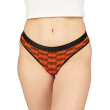 Load image into Gallery viewer, GWOP MONOGRAM THONGS - ORANGE