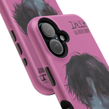 Load image into Gallery viewer, SERIAL EXPERIMENTS LAIN X LIL BRUH GWOP MAGNETIC IMPACT RESISTANT TOUGH PINK PHONE CASE