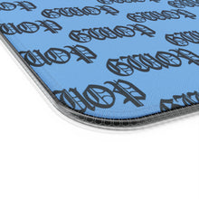 Load image into Gallery viewer, GWOP MONOGRAM LED GAMING MOUSE PAD WIRELESS CHARGING - BLUE