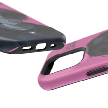 Load image into Gallery viewer, SERIAL EXPERIMENTS LAIN X LIL BRUH GWOP MAGNETIC IMPACT RESISTANT TOUGH PINK PHONE CASE