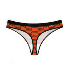 Load image into Gallery viewer, GWOP MONOGRAM THONGS - ORANGE