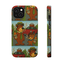 Load image into Gallery viewer, RAINY BEAR X LIL BRUH GWOP SFCB YOGI BEAR BOO BOO MAGNETIC IMPACT RESISTANT PHONE CASES