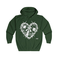 Load image into Gallery viewer, BARBED LOVE ZIP UP HOODIE - MULTI COLORS