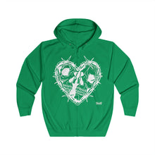 Load image into Gallery viewer, BARBED LOVE ZIP UP HOODIE - MULTI COLORS