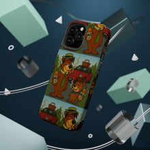 Load image into Gallery viewer, RAINY BEAR X LIL BRUH GWOP SFCB YOGI BEAR BOO BOO MAGNETIC IMPACT RESISTANT PHONE CASES