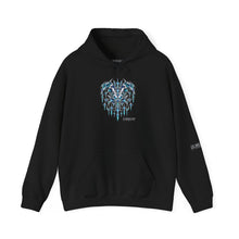 Load image into Gallery viewer, FROSTBITE JESTER CHROME SIGIL HOODIE | LIL BRUH GWOP