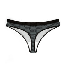 Load image into Gallery viewer, GWOP MONOGRAM THONGS - GREY