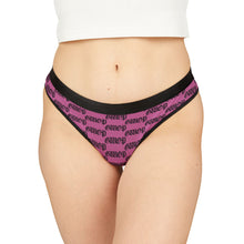 Load image into Gallery viewer, GWOP MONOGRAM THONGS - PINK