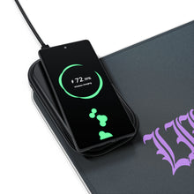 Load image into Gallery viewer, LIL BRUH GWOP LED GAMING MOUSE PAD WIRELESS CHARGING