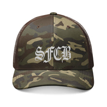 画像をギャラリービューアに読み込む, SFCB CAMO TRUCKET HAT (Embroidery) - MULTI COLORS