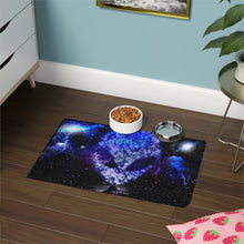 画像をギャラリービューアに読み込む, スターシード ペットフードマット - ブルー (12x18)