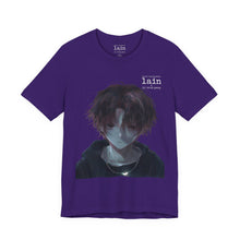 Load image into Gallery viewer, SERIAL EXPERIMENTS LAIN X LIL BRUH GWOP ANIME TEE - MULTI COLORS