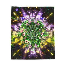 画像をギャラリービューアに読み込む, Fractals Velveteen Plush Blanket