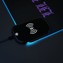 Load image into Gallery viewer, LIL BRUH GWOP LED GAMING MOUSE PAD WIRELESS CHARGING