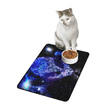 画像をギャラリービューアに読み込む, スターシード ペットフードマット - ブルー (12x18)