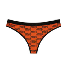Load image into Gallery viewer, GWOP MONOGRAM THONGS - ORANGE