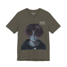 Load image into Gallery viewer, SERIAL EXPERIMENTS LAIN X LIL BRUH GWOP ANIME TEE - MULTI COLORS