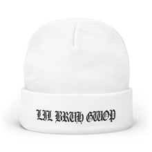 Load image into Gallery viewer, LIL BRUH GWOP KNIT BEANIE (EMBROIDERY) - MULTI COLORS

