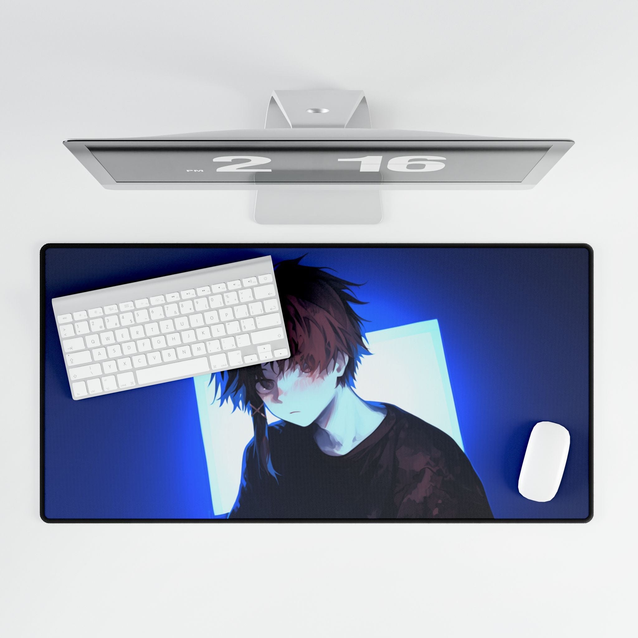 LIL BRUH GWOP X SERIAL EXPERIMENTS LAIN DESK MAT #2 (LIMITED EDITION)