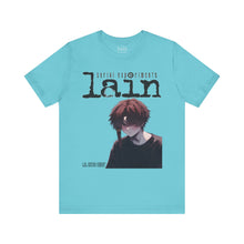 Load image into Gallery viewer, SERIAL EXPERIMENTS LAIN X LIL BRUH GWOP ANIME TEE - MULTI COLORS
