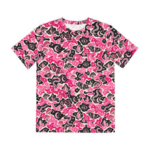 Load image into Gallery viewer, TRIPPY WITCHY MUSHROOM LIL BRUH GWOP® PINK CAMO 2026 TEE
