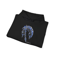 Load image into Gallery viewer, LUNAR REAPER SCYTHE CHROME SIGIL HOODIE | LIL BRUH GWOP
